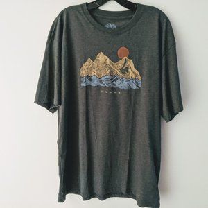 prAna Coronado T-shirt Charcoal Heather XXL